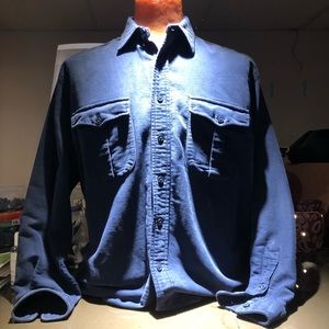 Polo Ralph Lauren heavy duty navy shirt